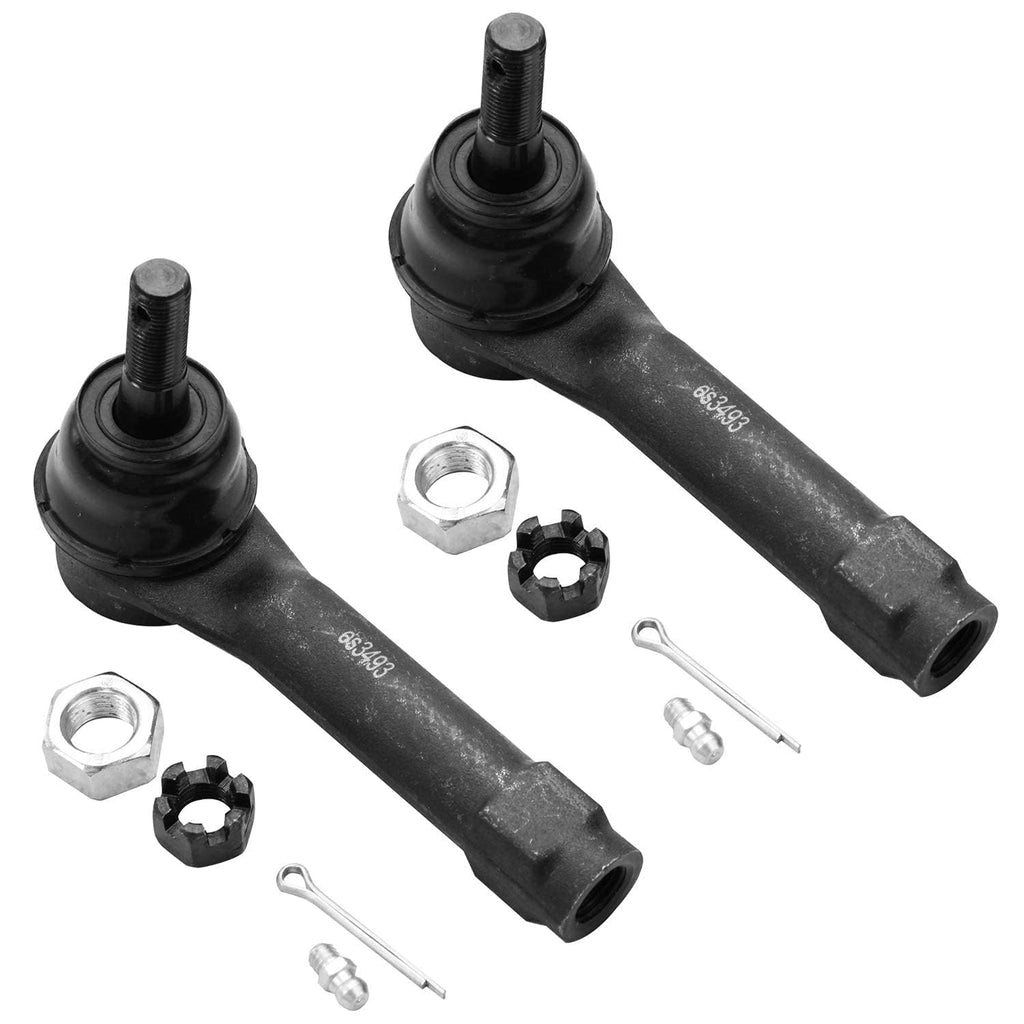 Detroit Axle - 4WD Front End Suspension Kit for Chevy GMC Silverado Sierra Suburban 1500 Yukon Tahoe Escalade Wheel Bearing Hubs Control Arms Ball Joints CV Axles Tie Rods Sway Bars Idler Pitman Arms