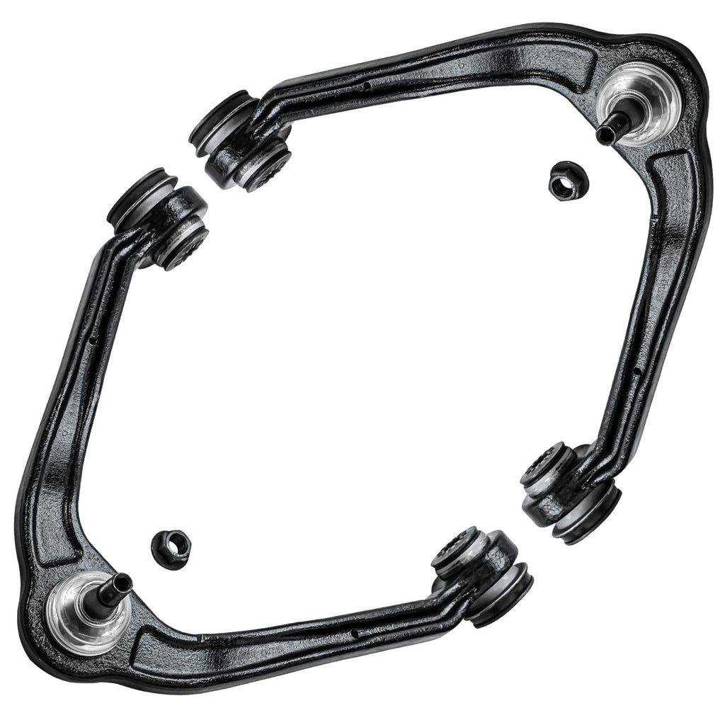 Detroit Axle - 4WD Front End Suspension Kit for Chevy GMC Silverado Sierra Suburban 1500 Yukon Tahoe Escalade Wheel Bearing Hubs Control Arms Ball Joints CV Axles Tie Rods Sway Bars Idler Pitman Arms